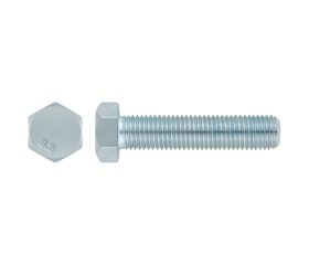 DIN-933 [CP] Tornillo rosca métrica con cabeza hexagonal 8.8. Rosca completa. Zincado